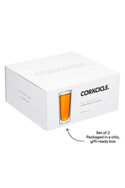 Corkcicle | Clear Pint Glass Set of 2