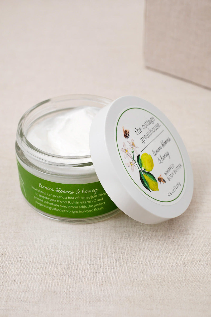 The Cottage Greenhouse Body Butter Lemon Blooms & Honey