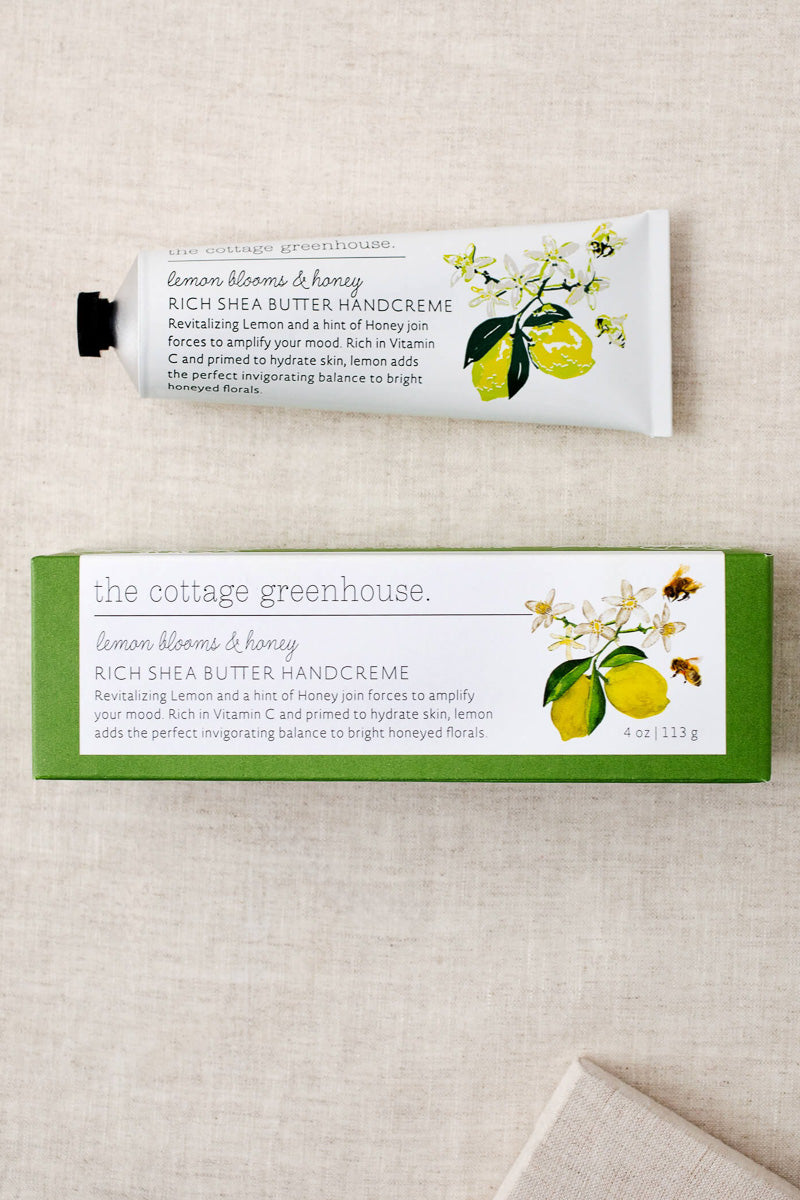 The Cottage Greenhouse Handcreme Lemon Blooms & Honey