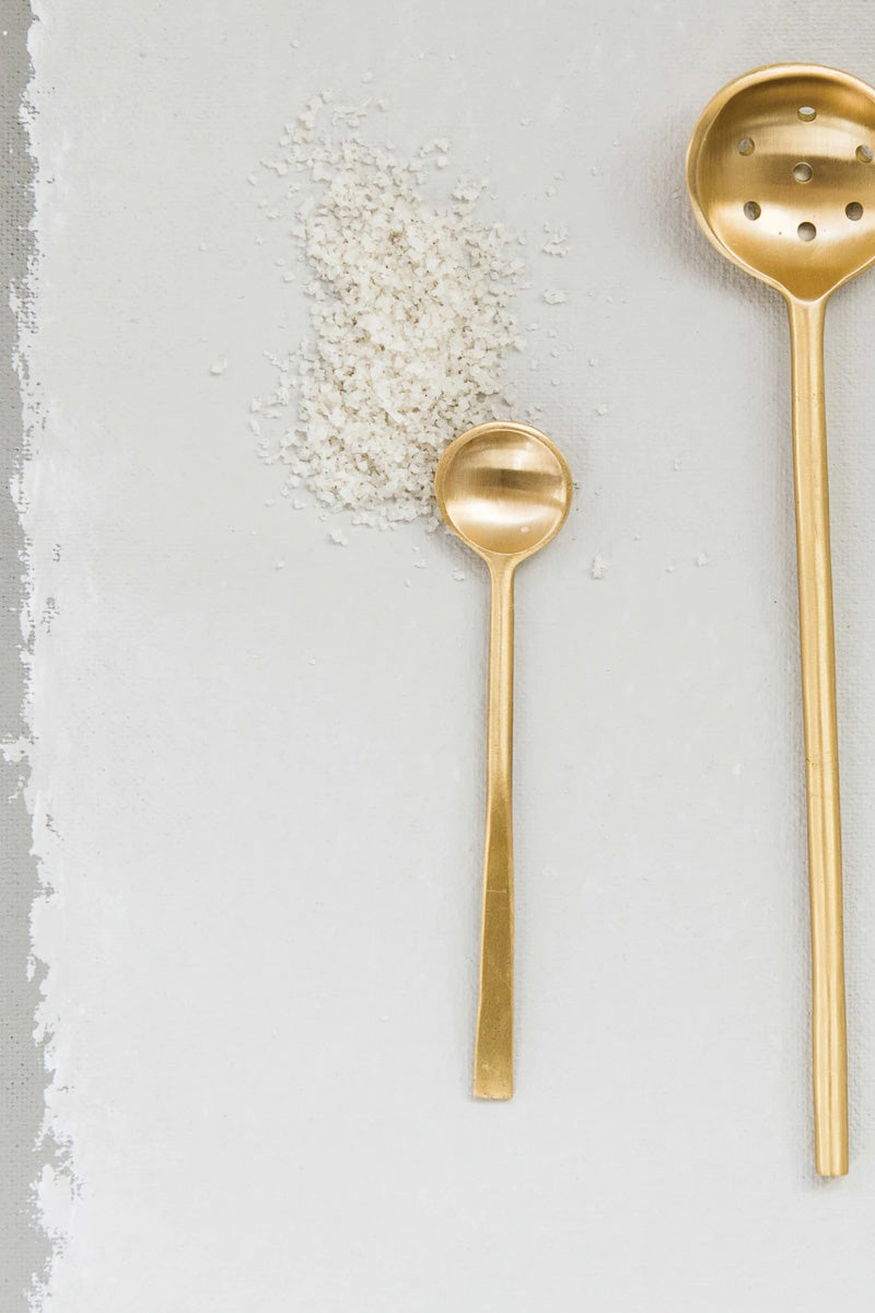 Creative Co-Op Brass Spoon