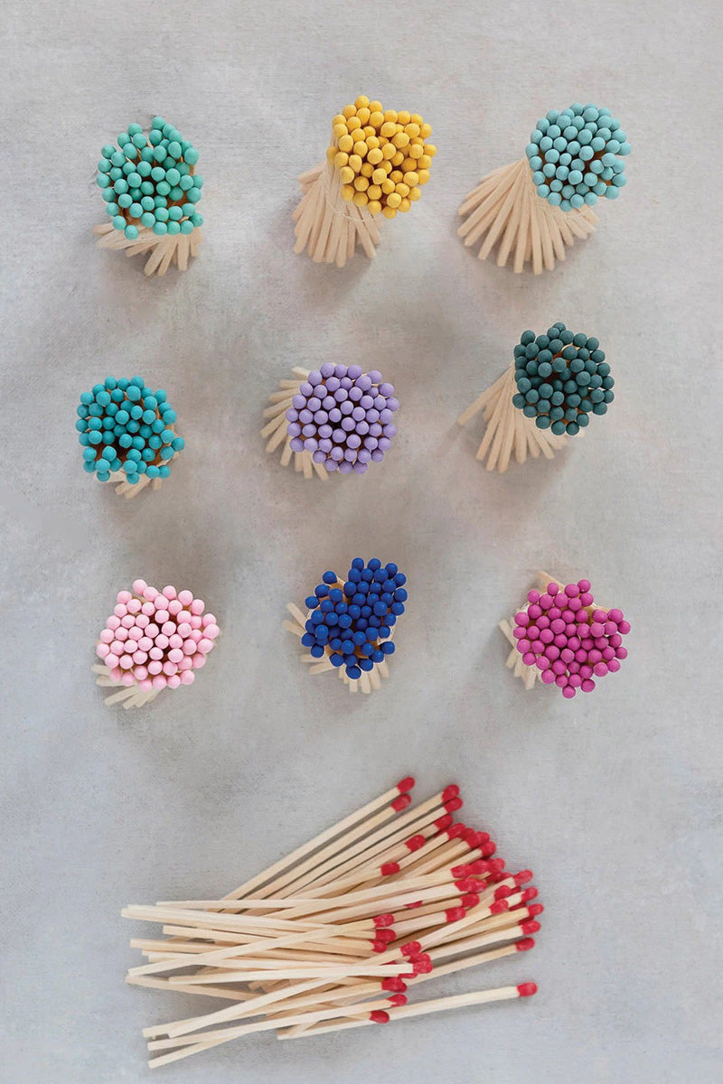 Creative Co-Op Safety Matches in Box Multicolor