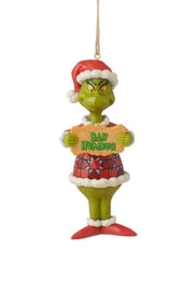 Jim Shore Grinch Bah Humbug Ornament