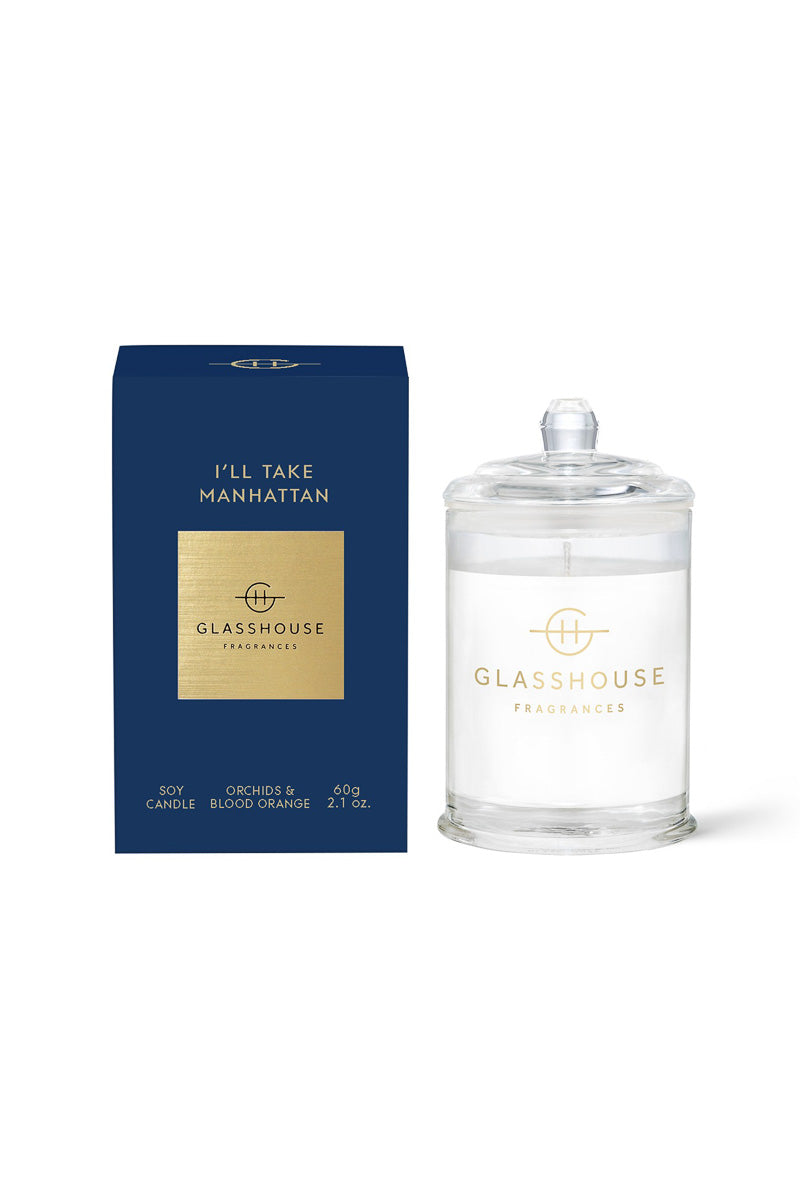 Glasshouse Fragrances I'll Take Manhattan Candle 2.1 oz