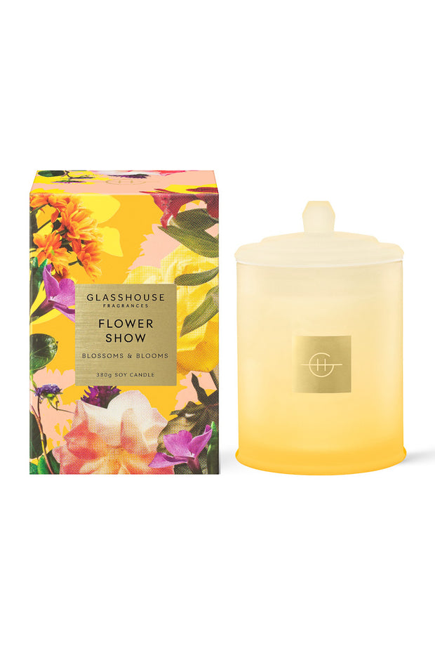 Glasshouse Fragrances Flower Show Candle 13.4 oz