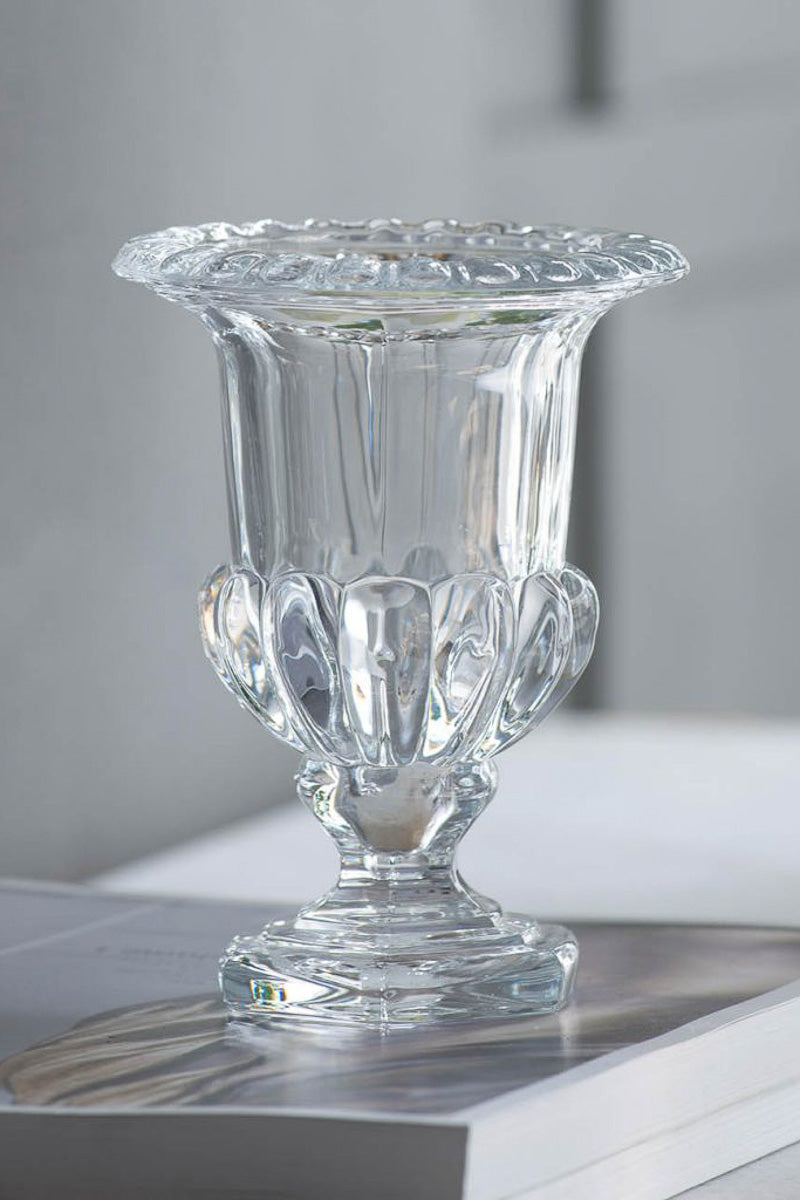 OMARI CRYSTAL URN VASE MEDIUM