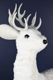 Standing Deer 21.5" White