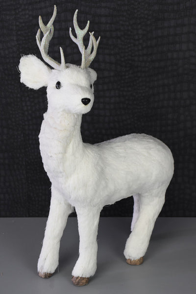 Standing Deer 21.5" White