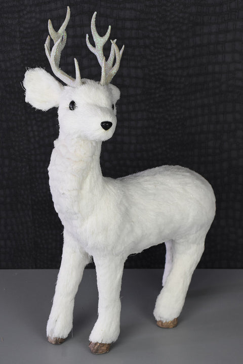 Standing Deer 21.5" White