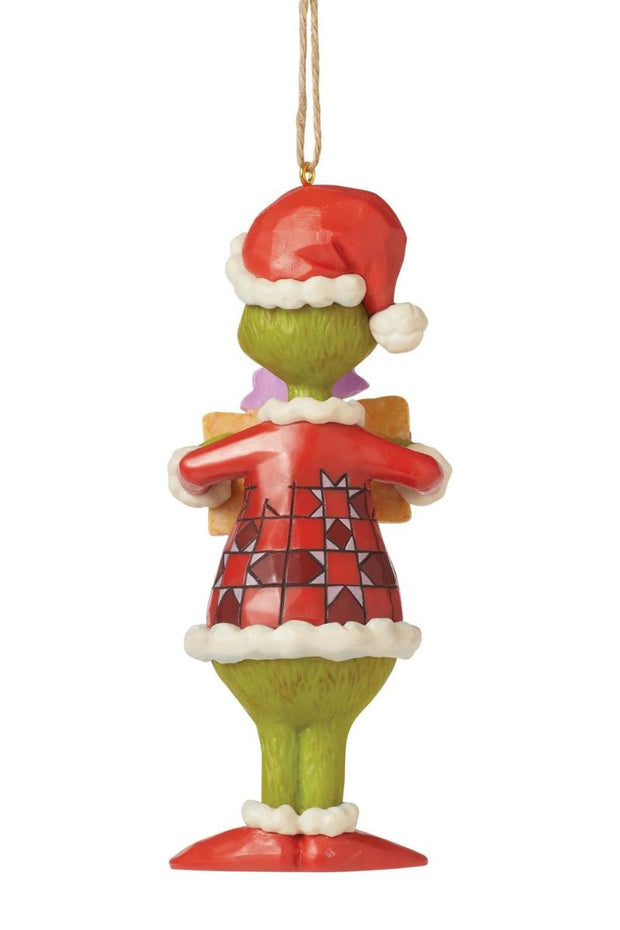 Jim Shore Grinch Message-Bad Attitude Grinch Ornament