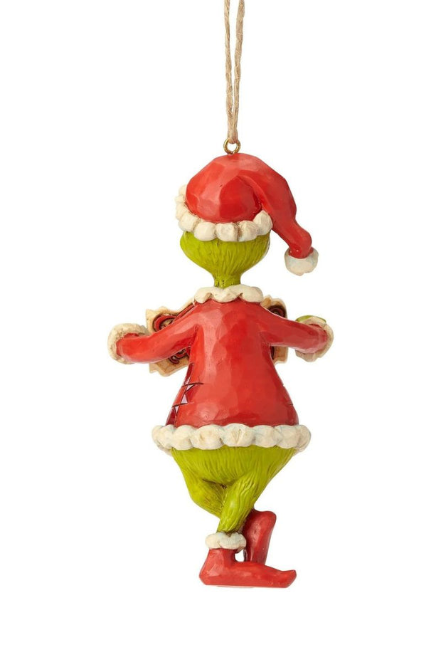 Jim Shore Grinch Naughty and Nice Ornament