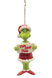 Jim Shore Grinch Stink Stank Stunk Ornament