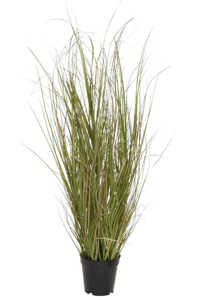 SILK, GRASS POTTED PLANT 23"