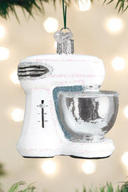 White Mixer Ornament