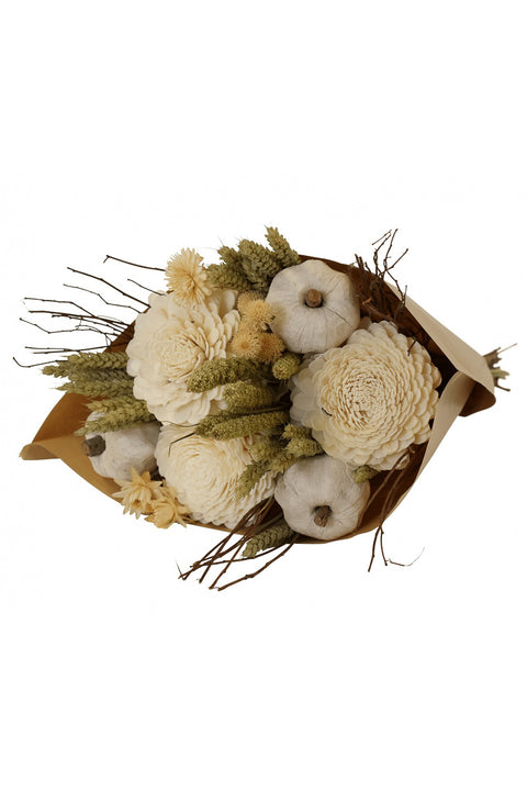 Vyn Dried Harvest Moon Bouquet Large Round