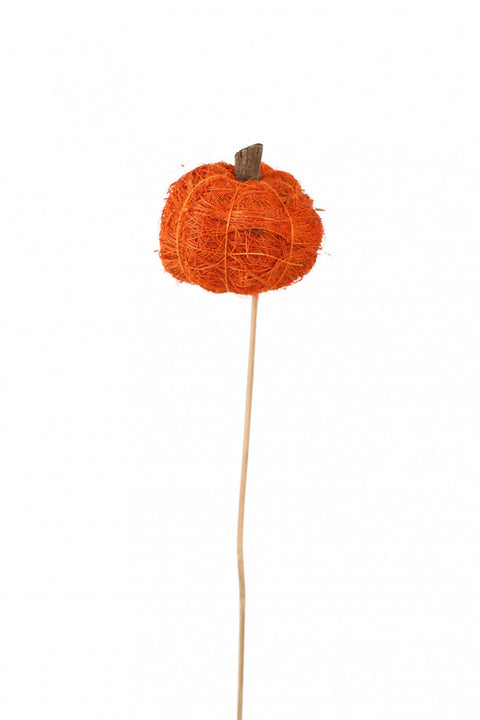 Fiber Pumpkin Stems | Orange