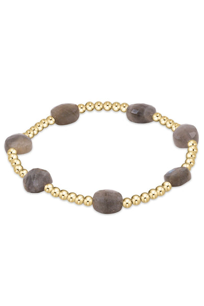 enewton Admire Gold 3mm Bead Bracelet Labradorite