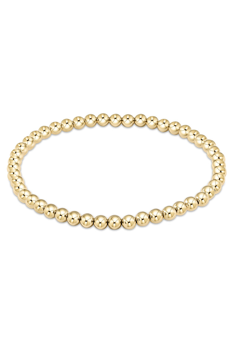 enewton Classic Gold 4mm Bead Bracelet