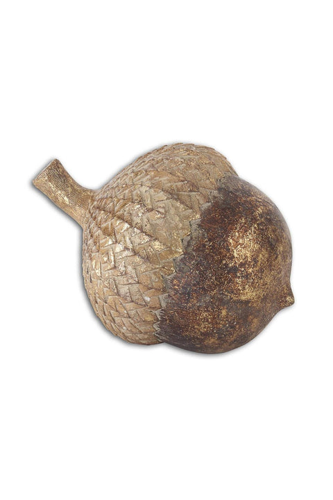 Gilded Acorn 4.25" Gold