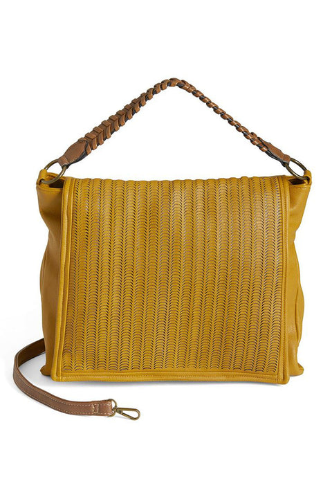 PURSE, GIANA CROSSBODY MUSTARD