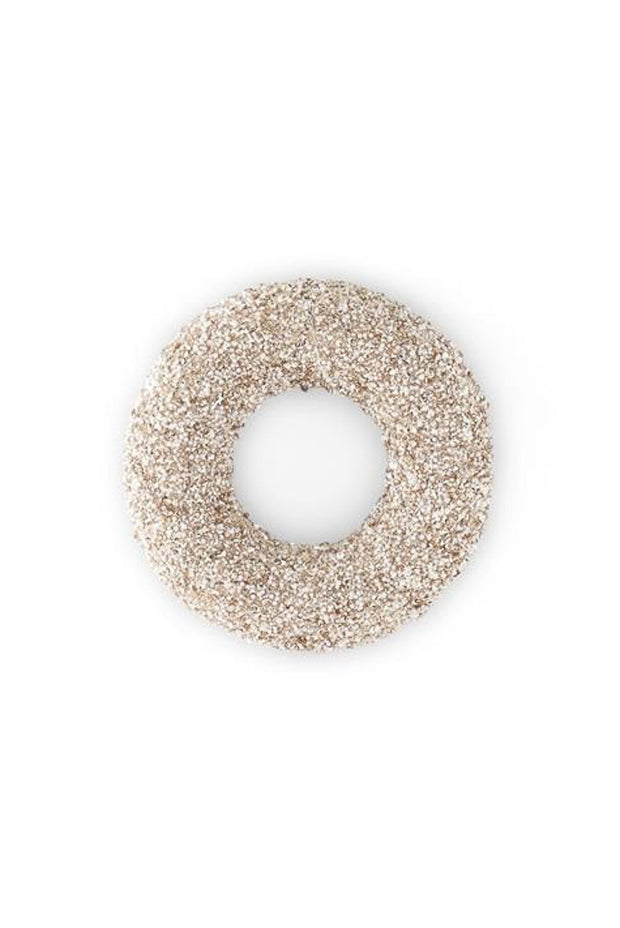 Champagne Sequins and Bead Embellished Wreath Medium