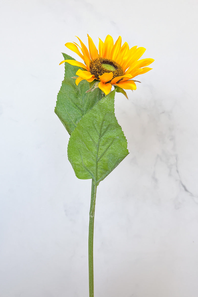 Silk Spray Sunflower 20.5" Yellow