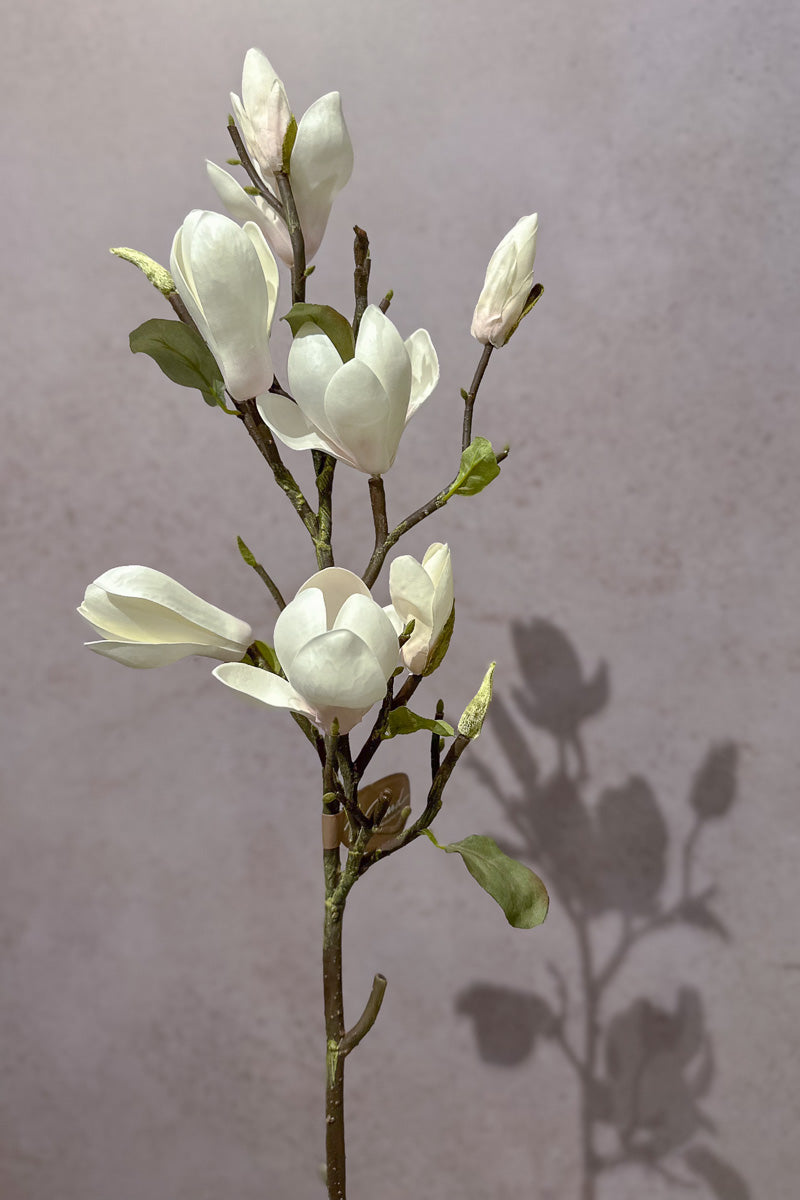 Faux Tree Magnolia Spray 32" Champagne