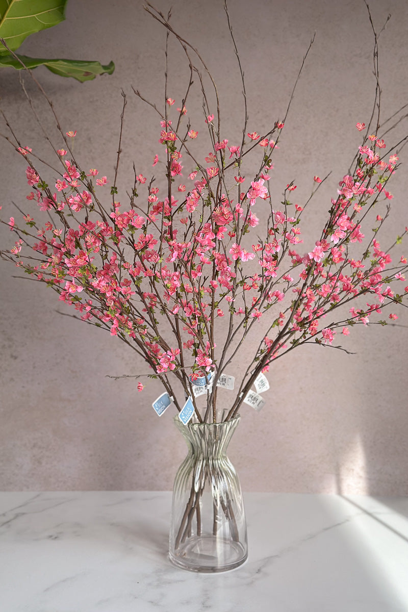 Faux Spray Cherry Blossom 38" Bt