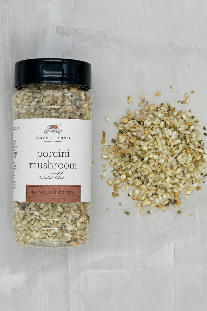 Finch + Fennel Porcini Mushroom Risotto