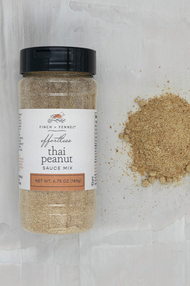 Finch + Fennel Effortless Thai Peanut Sauce Mix