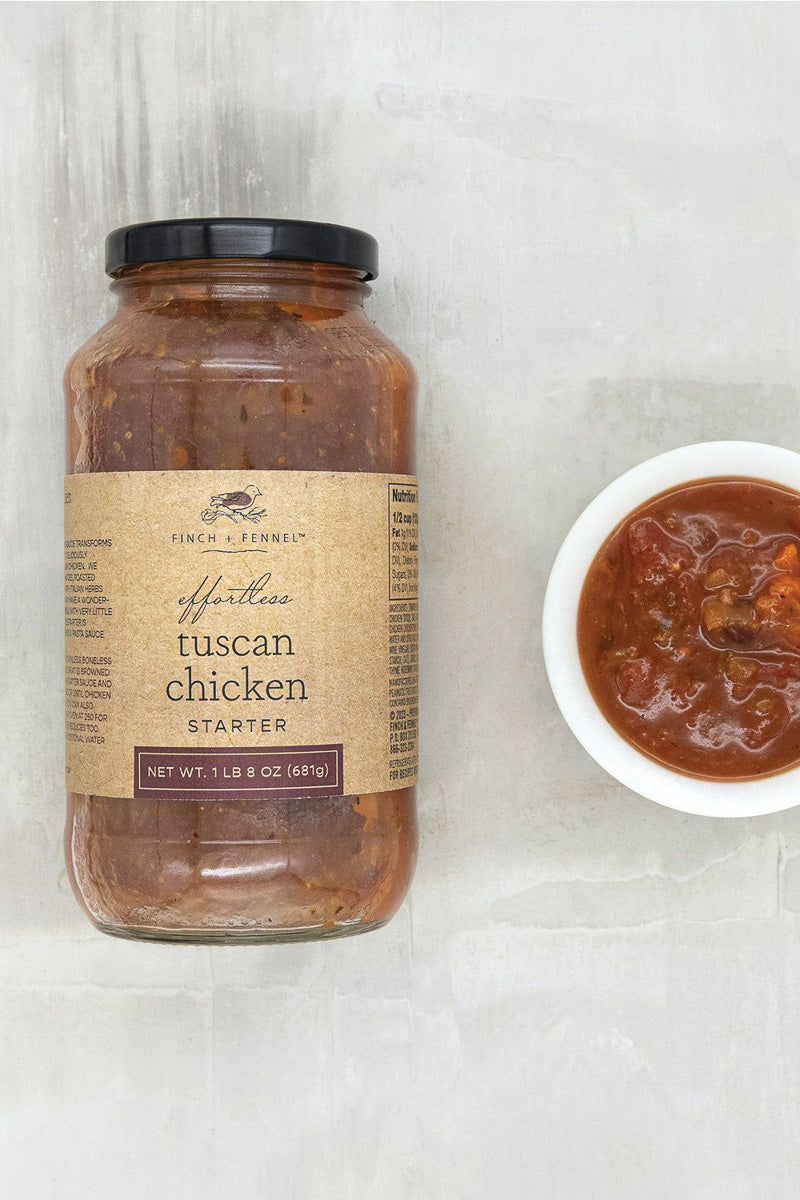 Finch + Fennel Effortless Tuscan Chicken Starter