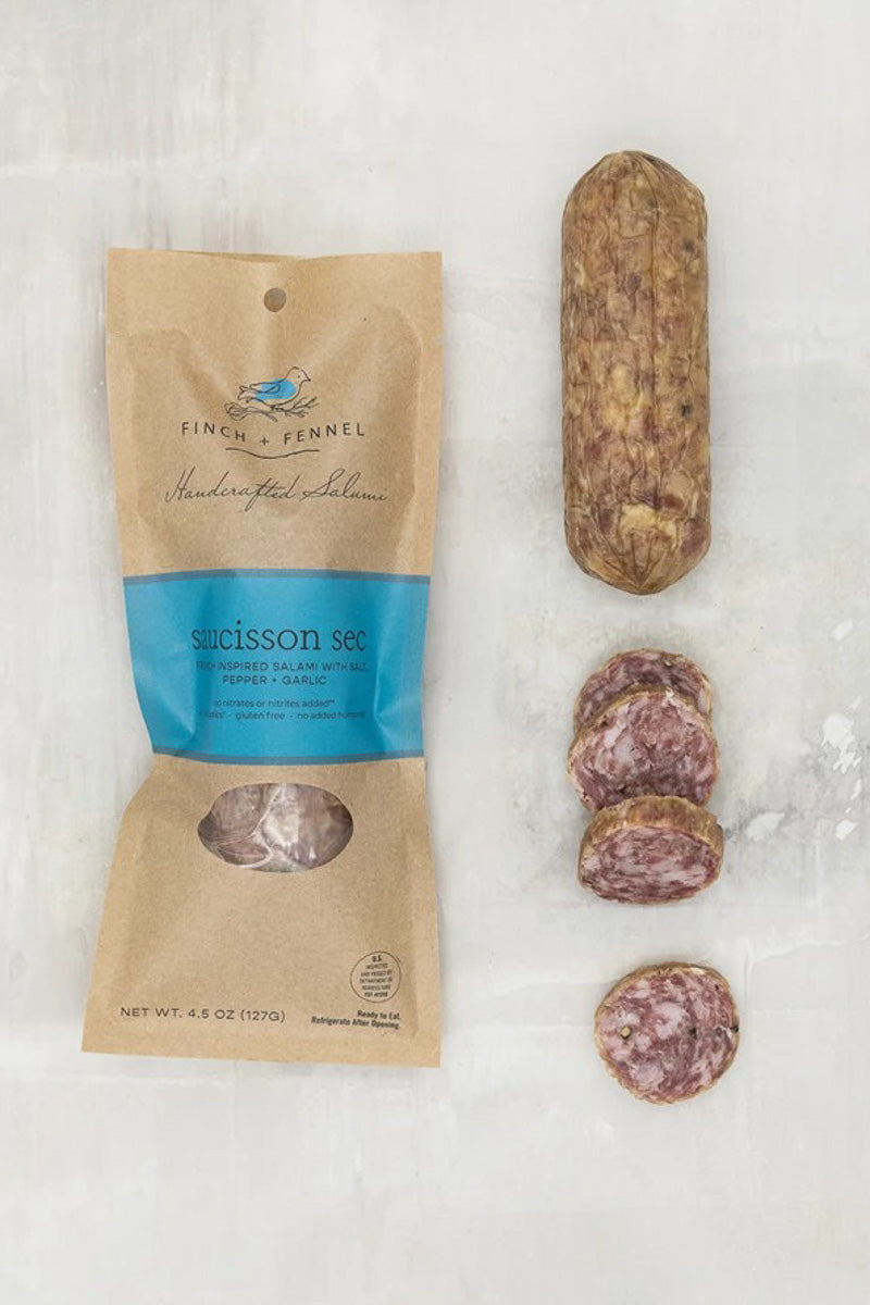 Finch + Fennel Saucisson Sec Salumi 4.5oz