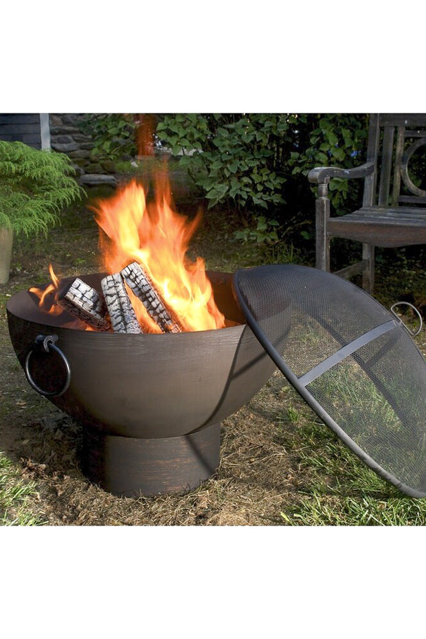 On SALE | Good Directions | 26-inch Fire Bowl with Spark Screen