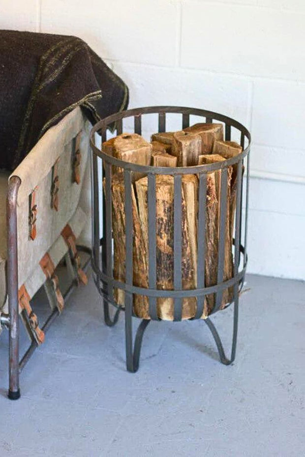 BASKET METAL LOG