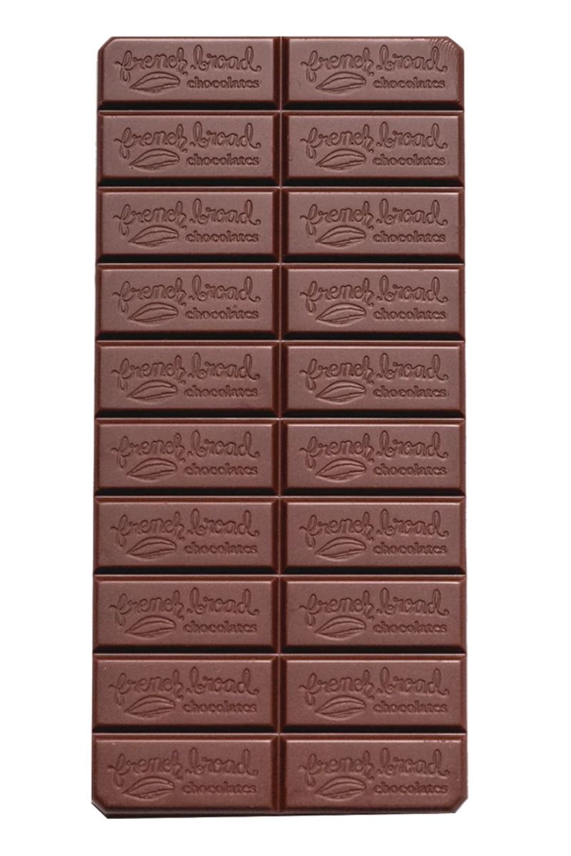 French Broad Chocolate Chai Masala 45% 60g Milk Chocolate Bar