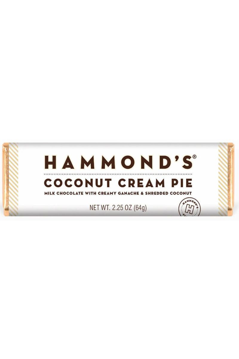 Hammond's Coconut Cream Pie Milk Chocolate Bar