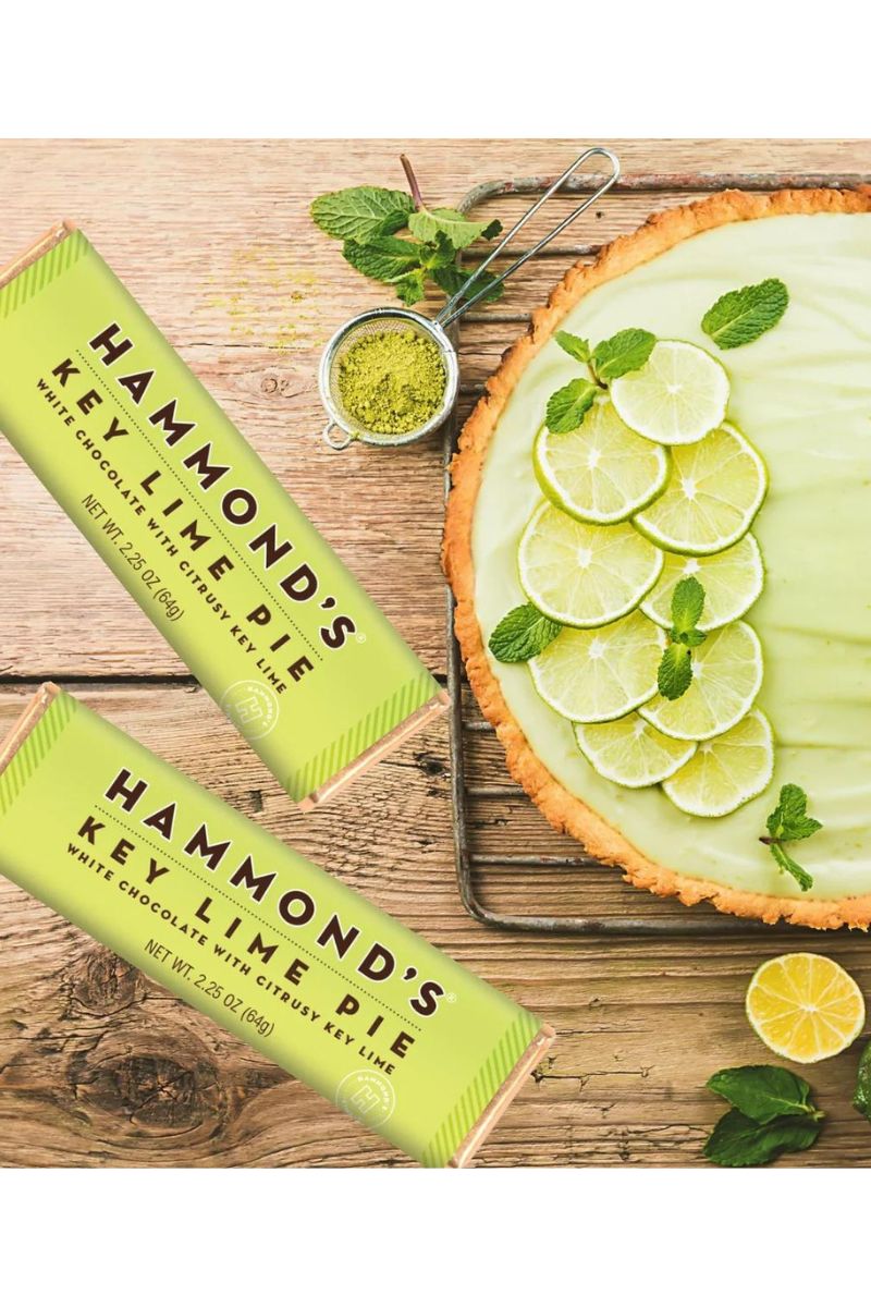 Hammond's Key Lime Pie White Chocolate Bar