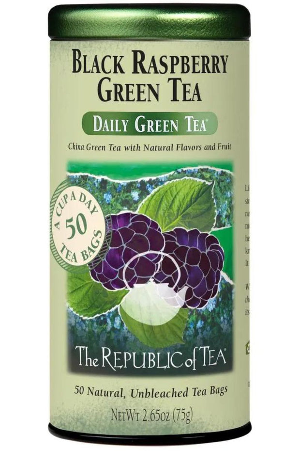 Republic of Tea Black Raspberry Green Tea