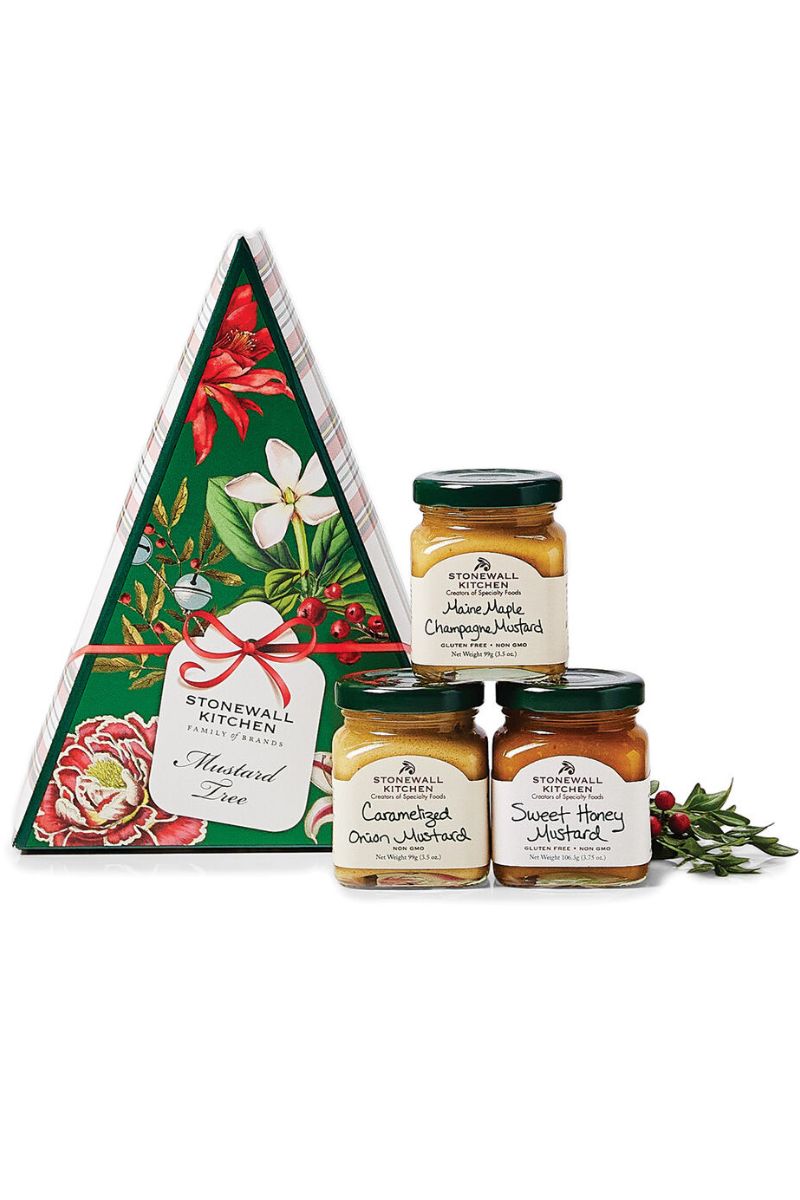 Stonewall Kitchen Holiday Mustard Tree 2024