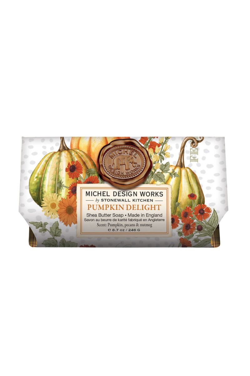 Michel Design Works Pumpkin Delight Large Bath Soap Bar
