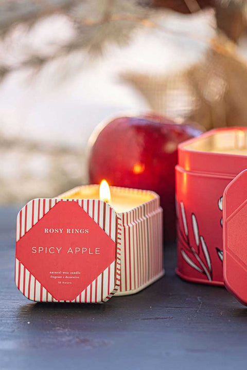 Rosy Rings Holiday Travel Tin Spicy Apple