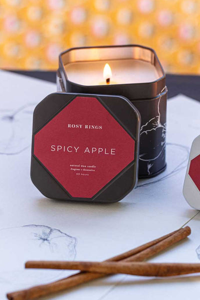 Rosy Rings Holiday Signature Tin Spicy Apple