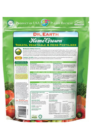 Dr. Earth Organic and Natural Home Grown Tomato, Vegetable & Herb 4-6-3 Fertilizer 4 lb