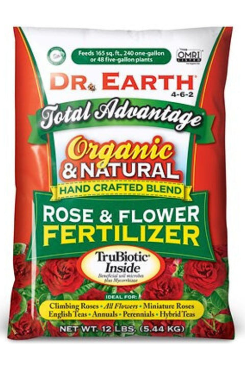 Dr. Earth Rose & Flower 4-6-2 Fertilizer 12 lb