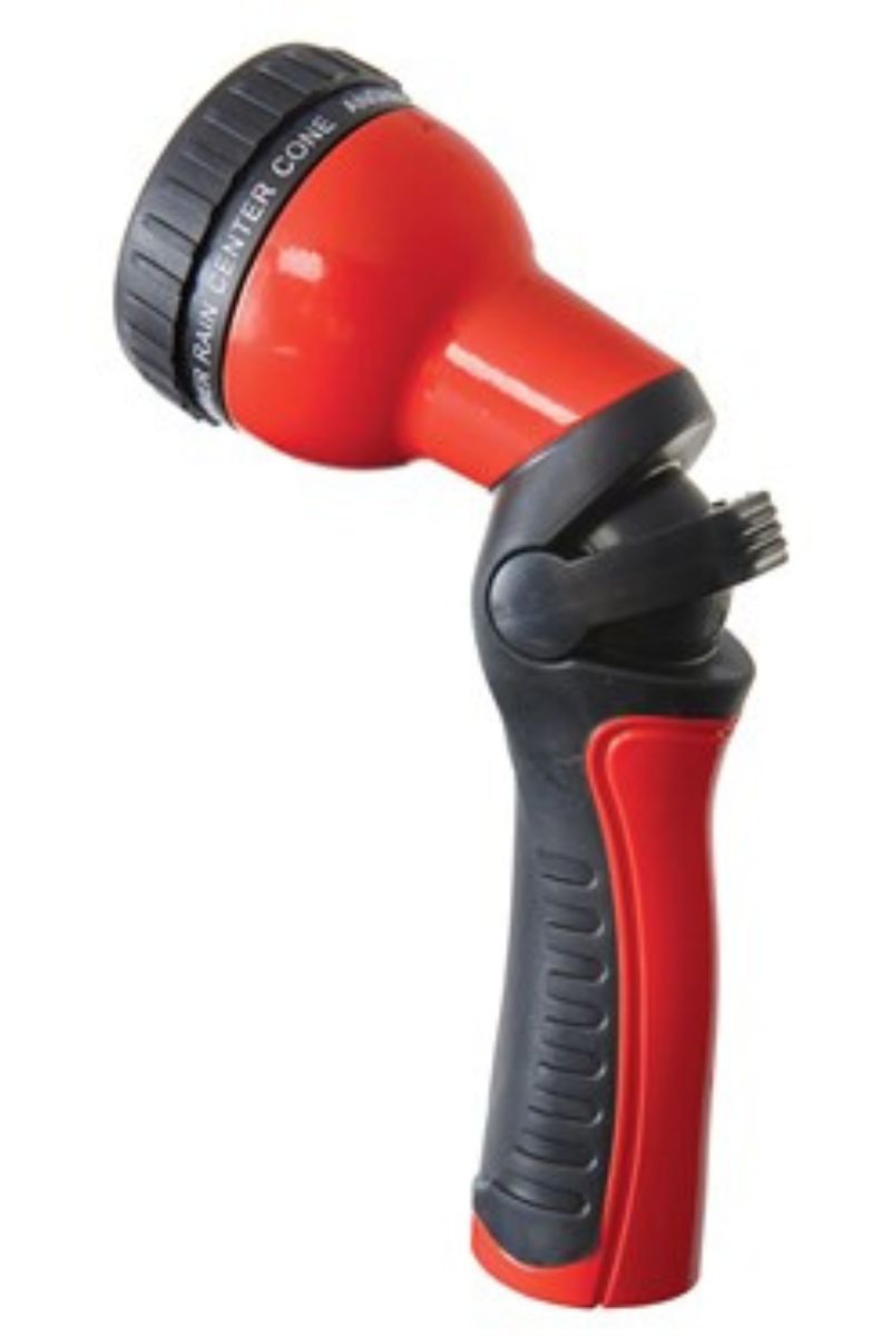 Dramm Nozzle Heavy Duty Metal 9 Pattern Red