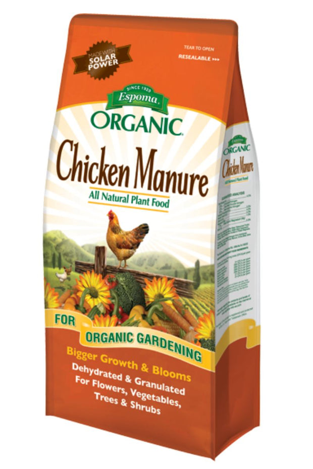 Espoma Organic Chicken Manure 25 lb