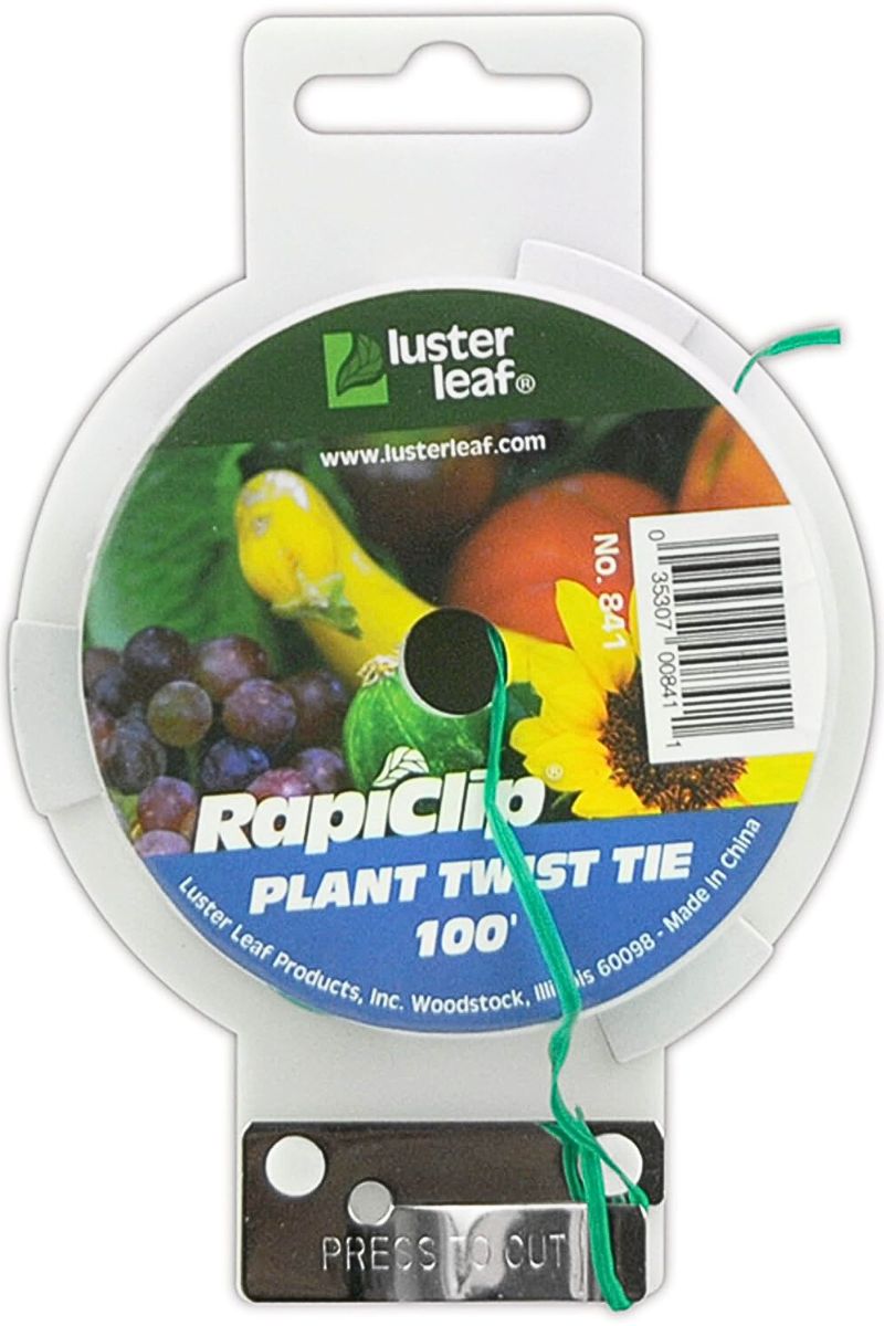 Luster Leaf Rapiclip Plant Twist Ties 100'