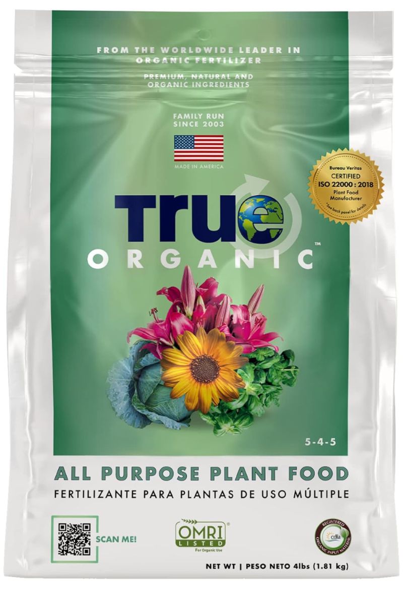 True Organic Raised Bed Fertilizer Food 4 lb