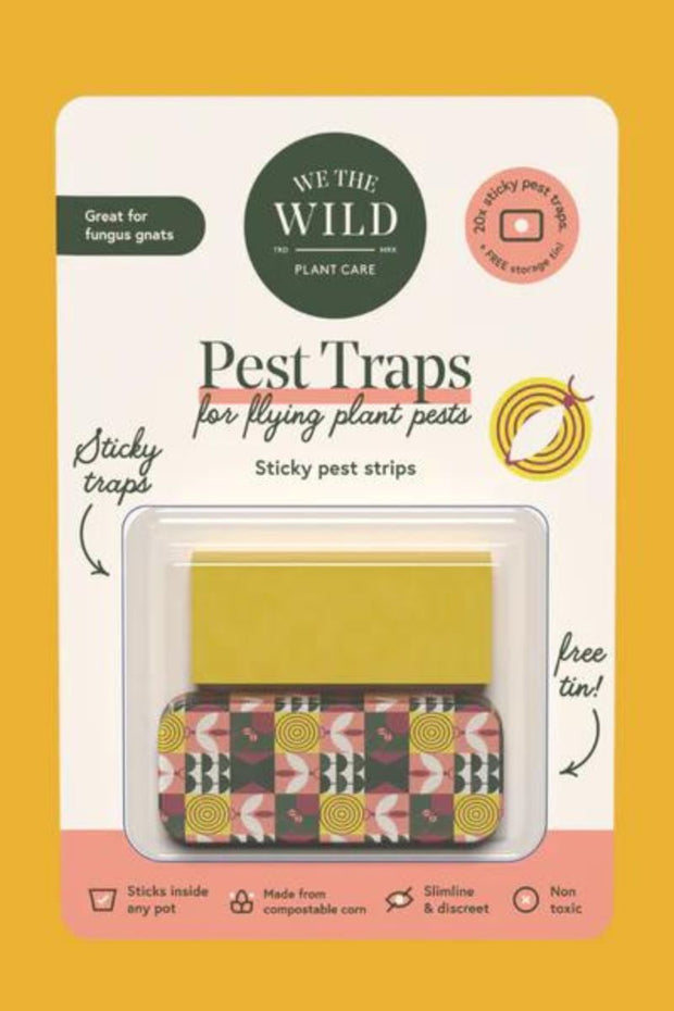 We The Wild Compostable Gnat Traps 20 strips