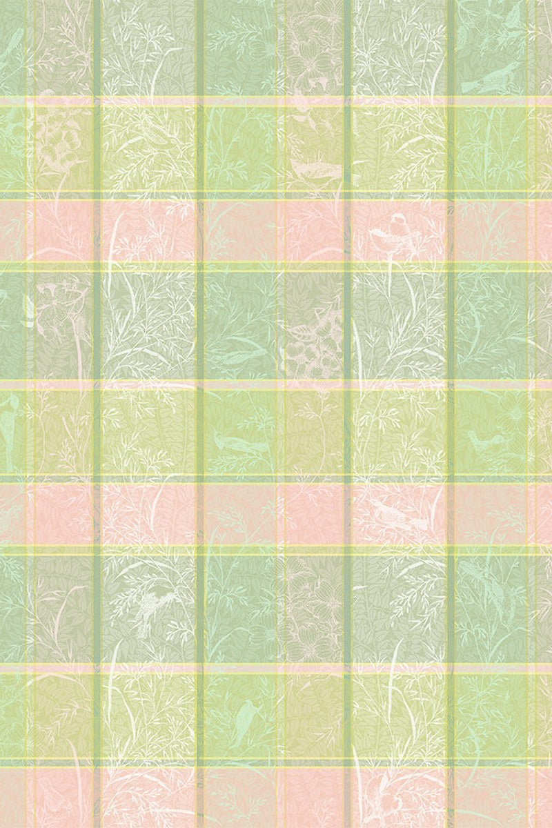 Garnier-Thiebaut Mille Printemps Tablecloth 71"x98" Eclosion