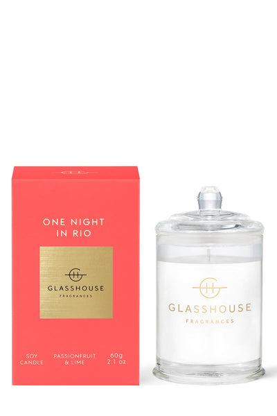 Glasshouse | One Night In Rio | Candle 2.1 Oz.